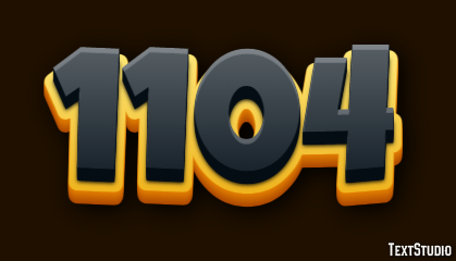 1104 Effetto testo