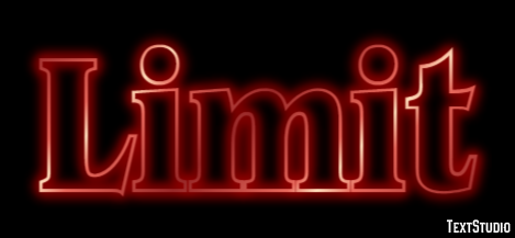Limit Tekst Effect