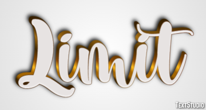 Limit Tekst Effect