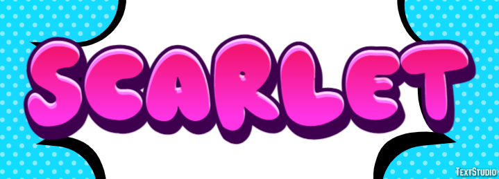 Scarlet Text Effect
