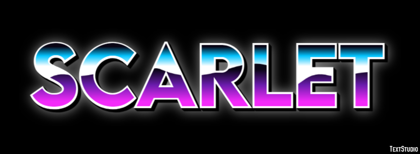 Scarlet Text Effect
