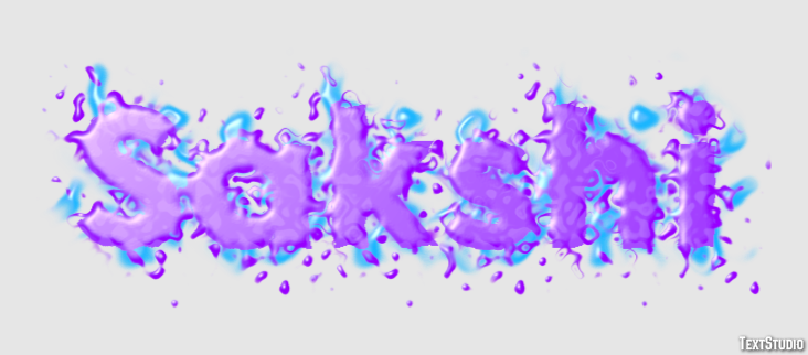Sakshi Text Effect