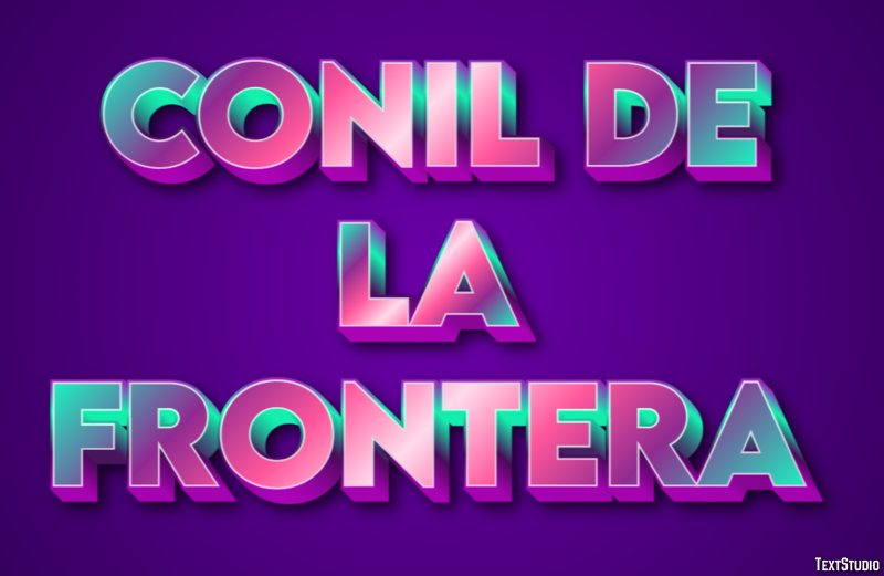 Conil de la Frontera Efekt tekstowy