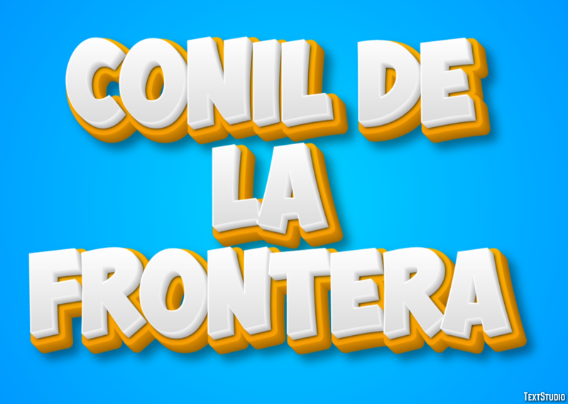 Conil de la Frontera Efekt tekstowy