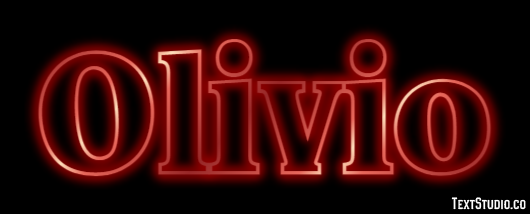 Olivio Efecto de Texto