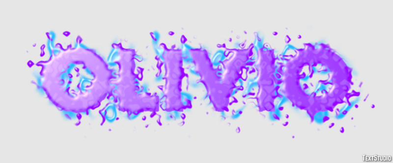 Olivio Efecto de Texto