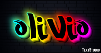 Olivio Efecto de Texto