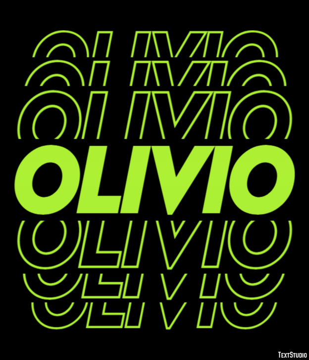 Olivio Efecto de Texto