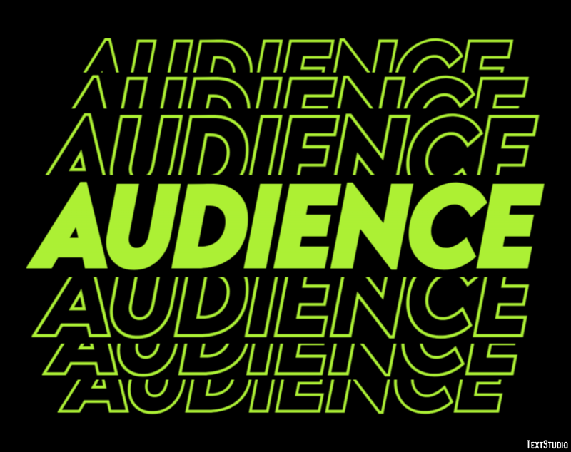 Audience Эффект текста