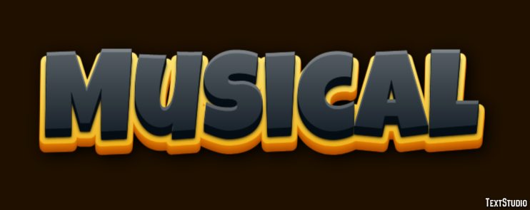 Musical テキスト効果