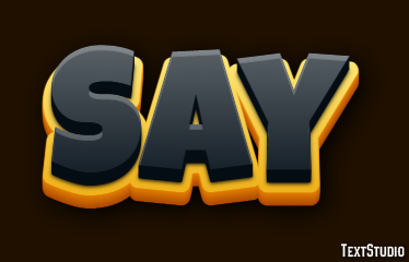 Say Text Effect
