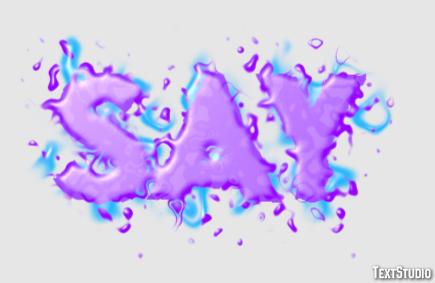 Say Text Effect