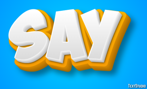 Say Text Effect