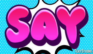 Say Text Effect