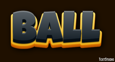 Ball Text Effect