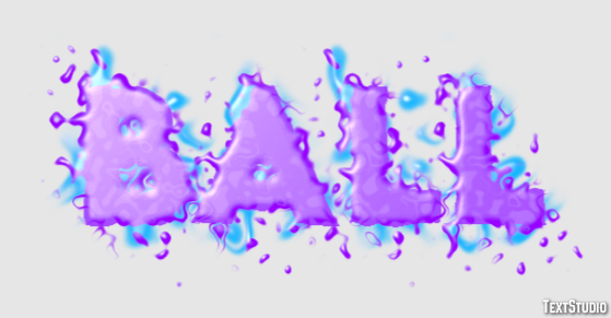 Ball Text Effect