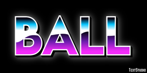 Ball Text Effect