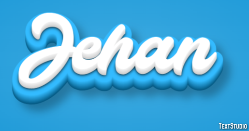 Jehan Text Effect