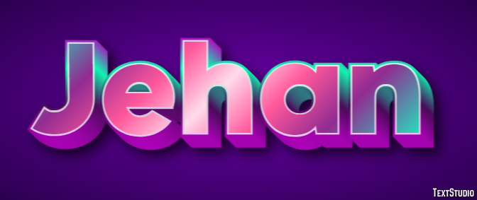 Jehan Text Effect