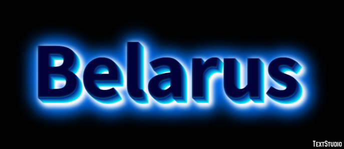 Belarus Effetto testo