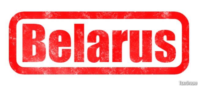 Belarus Effetto testo