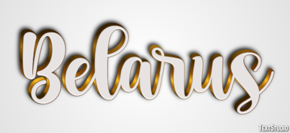 Belarus Text Effect