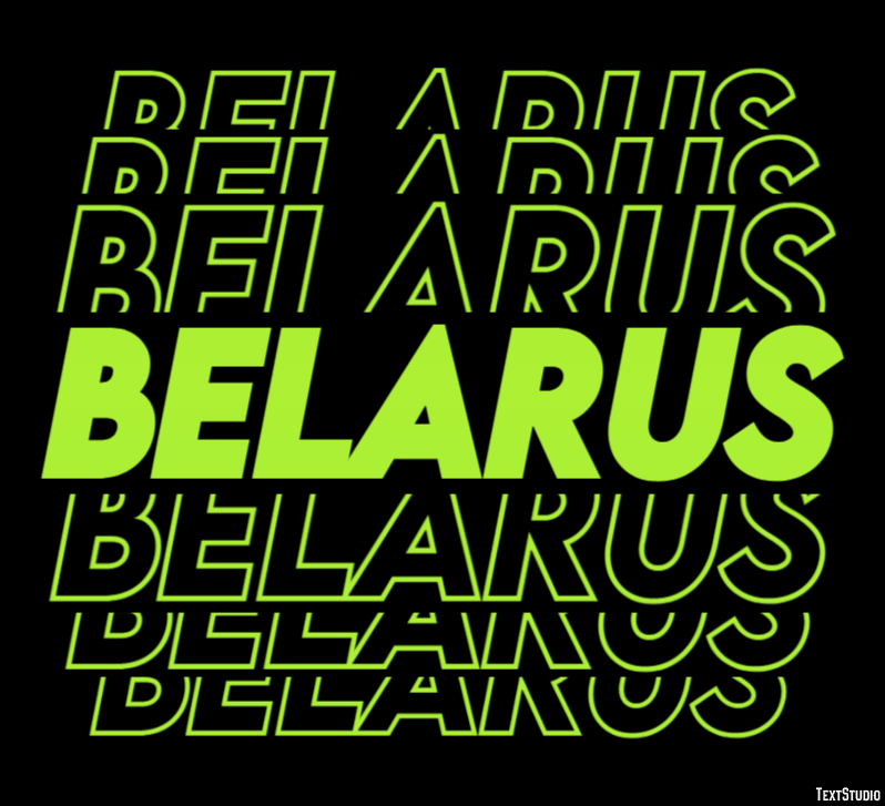 Belarus Text Effect