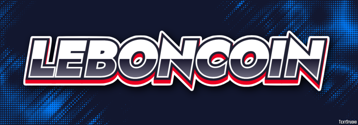 Leboncoin Efeito de texto