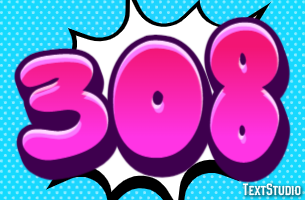 308 Text Effect