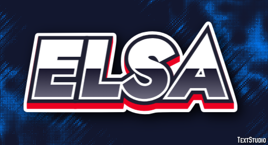 Elsa Text Effect