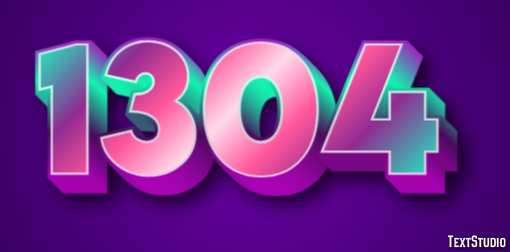 1304 Effetto testo