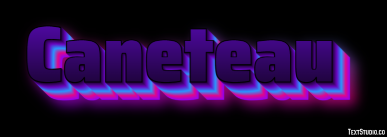 Caneteau Efecto de Texto