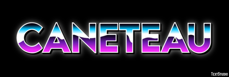 Caneteau Efecto de Texto