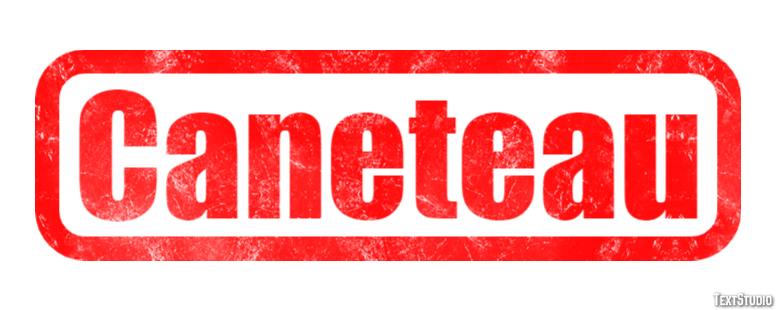 Caneteau Efecto de Texto
