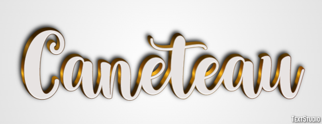Caneteau Efecto de Texto
