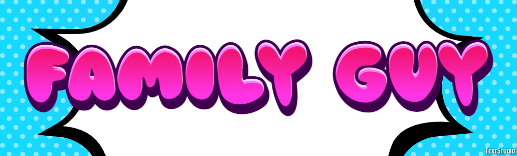 Family Guy Efecto de texto
