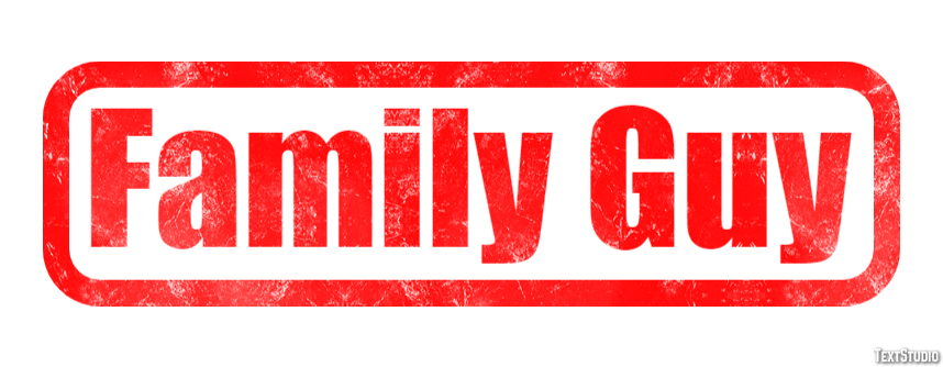 Family Guy Efecto de texto