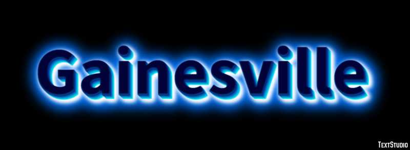 Gainesville Effetto testo