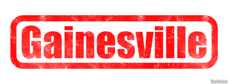 Gainesville Effetto testo