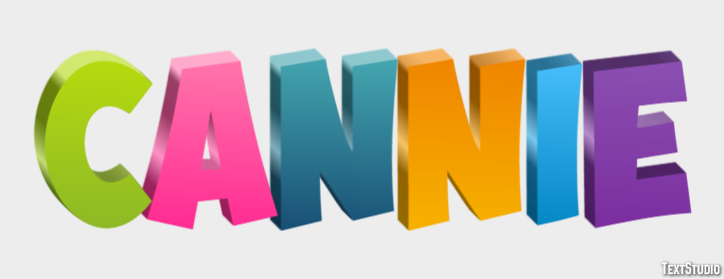 Cannie Text effect