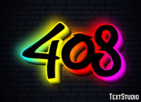 408 Efecto de Texto