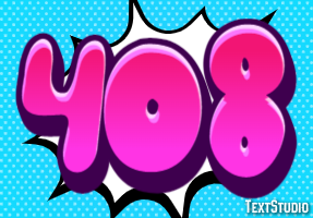 408 Efecto de texto