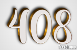 408 Efecto de texto