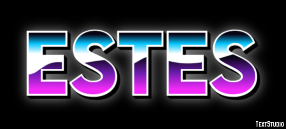 Estes Efeito de texto