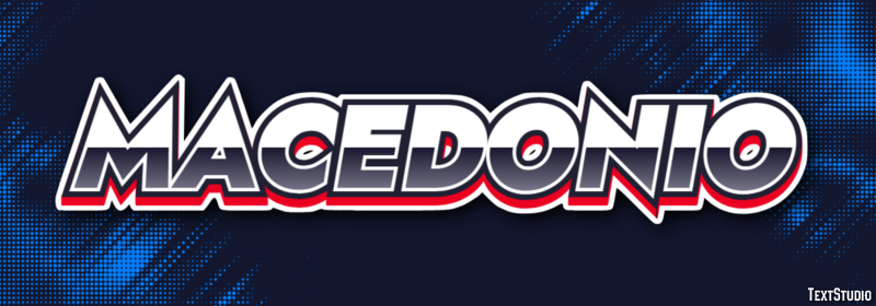 Macedonio Effetto testo