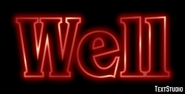 Well Text Effect