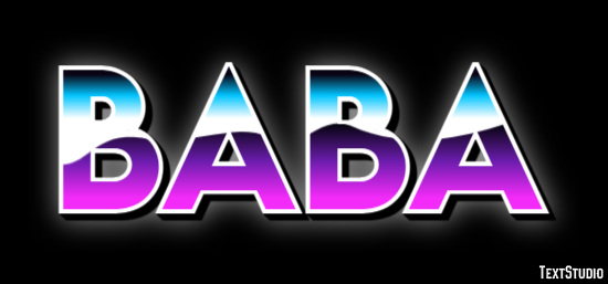 Baba Text Effect