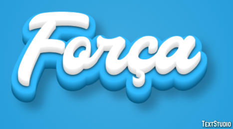 Força Text Effect