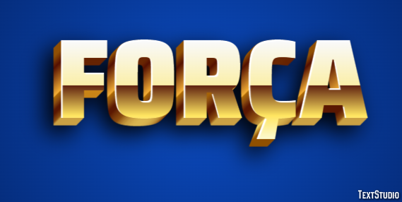 Força Text Effect