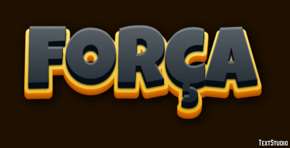 Força Text Effect